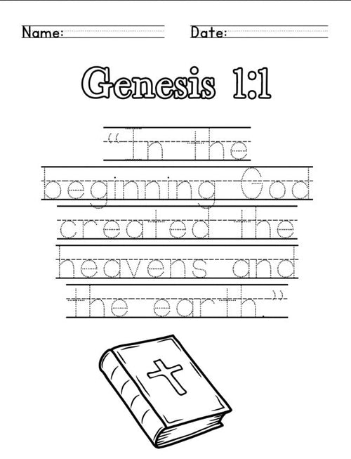 Bible Verse Tracing