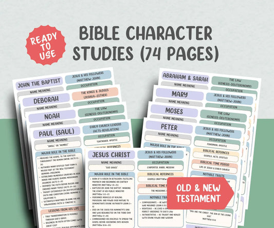 Bible Characters FREE